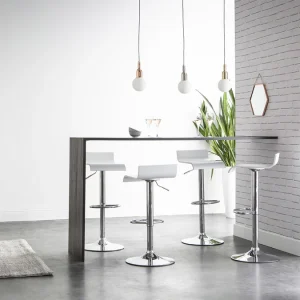 marques pas cher Tabouret De Bar Design Blanc SURF 20