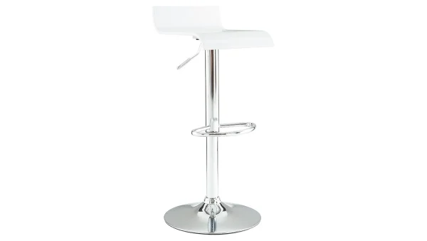 Tabouret De Bar Design Blanc SURF 3