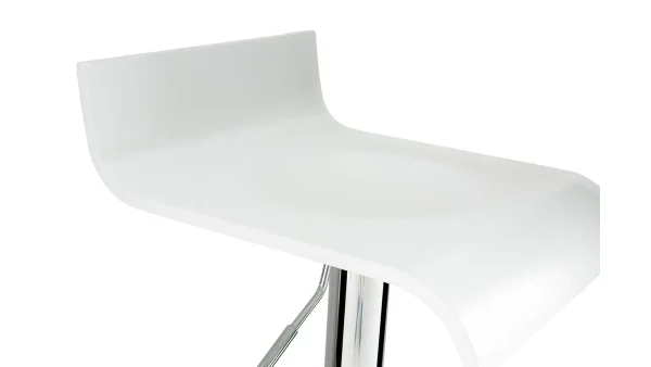 marques pas cher Tabouret De Bar Design Blanc SURF 6