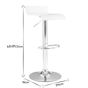 Tabouret De Bar Design Blanc SURF 22