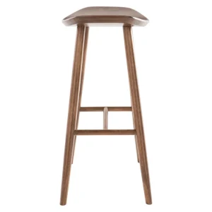 Tabouret De Bar Design Noyer H72 Cm DEMORY 13