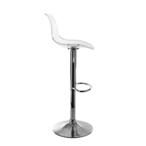 Tabouret De Bar Design Réglable Transparent GALILEO 14