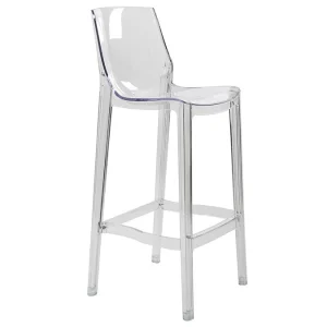 nouvelle saison Tabouret De Bar Design Transparent Lot De 2 YLAK 15