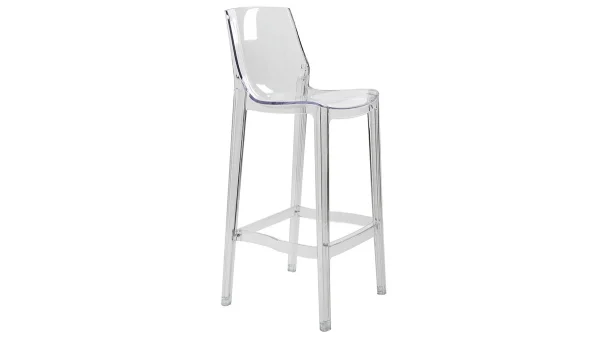 Tabouret De Bar Design Transparent Lot De 2 YLAK 5