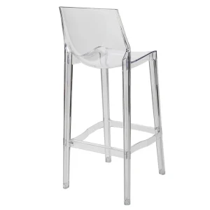 Tabouret De Bar Design Transparent Lot De 2 YLAK 17