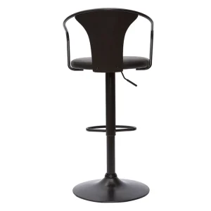 Tabouret De Bar Industriel Réglable Noir BECKETT grande surprise 16