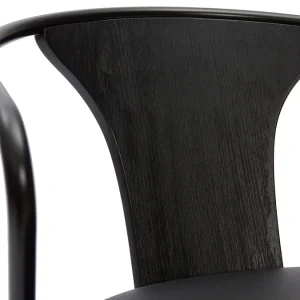 Tabouret De Bar Industriel Réglable Noir BECKETT 18