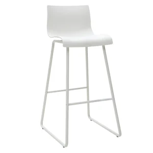 Tabourets De Bar Design Blanc 76 Cm (lot De 2) ONA excellent qulity 14