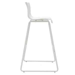 Tabourets De Bar Design Blanc 76 Cm (lot De 2) ONA excellent qulity 16