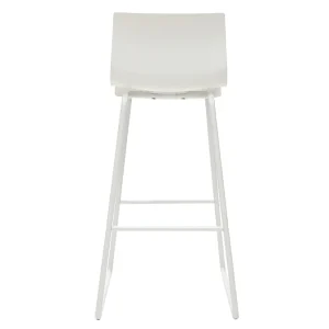 Tabourets De Bar Design Blanc 76 Cm (lot De 2) ONA excellent qulity 18