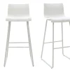 Tabourets De Bar Design Blanc 76 Cm (lot De 2) ONA excellent qulity 23