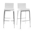 belle Tabourets De Bar Design Blancs 76 Cm EPSILON (lot De 2) 23