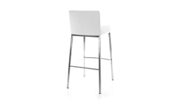 belle Tabourets De Bar Design Blancs 76 Cm EPSILON (lot De 2) 5