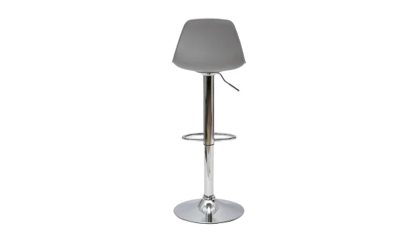 Tabourets De Bar Design Gris Clair (lot De 2) STEEVY mode pas cher 6