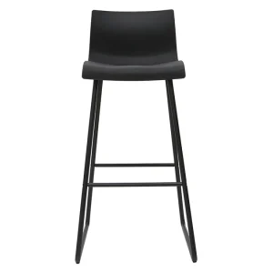 Tabourets De Bar Design Noir 76 Cm (lot De 2) ONA 12