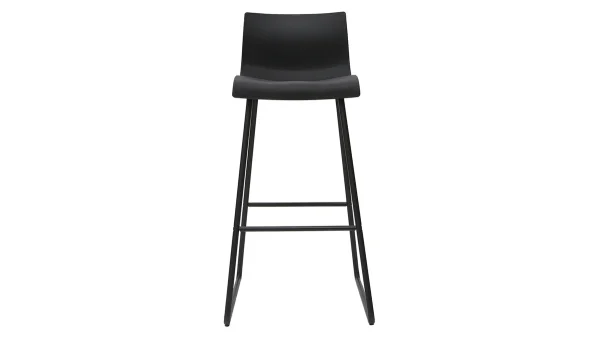 Tabourets De Bar Design Noir 76 Cm (lot De 2) ONA 3