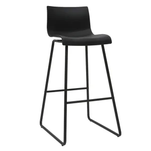 Tabourets De Bar Design Noir 76 Cm (lot De 2) ONA 14