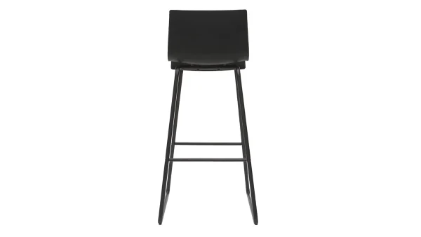 Tabourets De Bar Design Noir 76 Cm (lot De 2) ONA 6