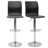 vente en ligne Tabourets De Bar Design Noirs (lot De 2) SURF ALTO 25