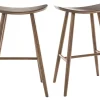 boutique en france Tabourets De Bar Design Noyer H72 Cm (lot De 2) DEMORY 29