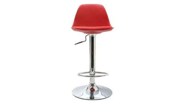 Officielle Tabourets De Bar Design Rouges (lot De 2) STEEVY 3