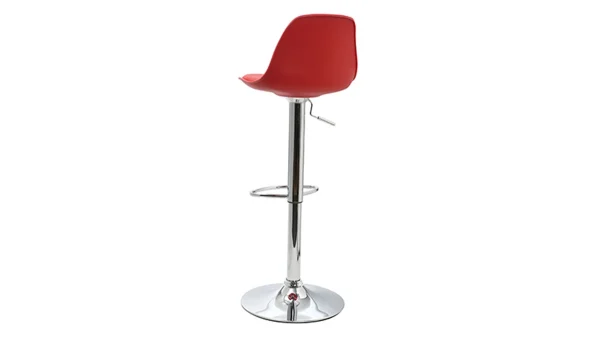 Officielle Tabourets De Bar Design Rouges (lot De 2) STEEVY 5