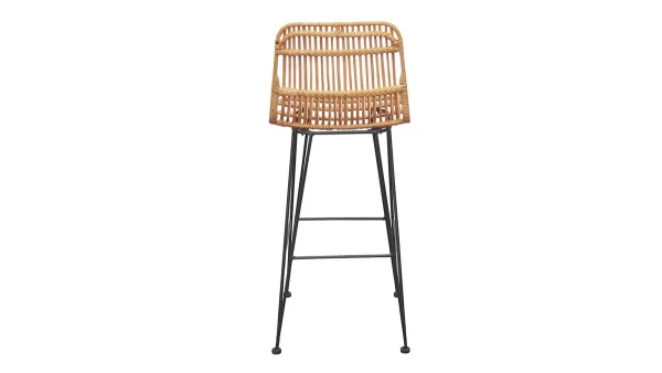 Tabourets De Bar En Rotin (lot De 2) MALACCA 6