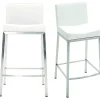 Tabourets Design Blanc H66 Cm (lot De 2) EPSILON 23