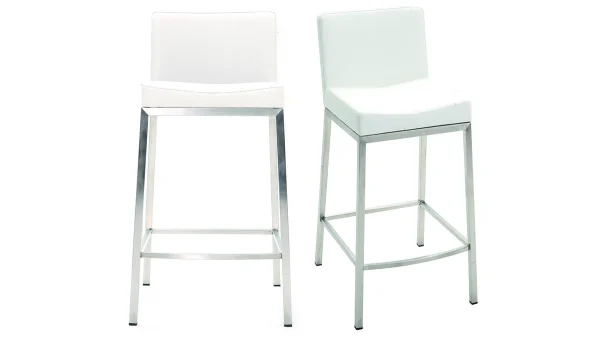 Tabourets Design Blanc H66 Cm (lot De 2) EPSILON 1