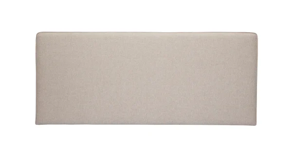 Tête De Lit à Accrocher En Tissu Beige L180 Cm LILY 1