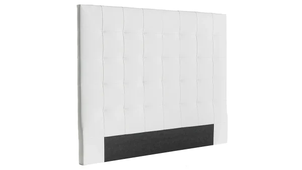 Tête De Lit Capitonnée Blanc Cassé 160 Cm HALCIONA 3