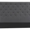 Tête De Lit Tissu Gris Foncé L160 Cm ENGUERRAND 17