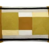 Coussin à Motifs Brodé Jaune 40 X 65 Cm KUBY magasin france 10