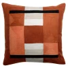 luxe soldes Coussin à Motifs Brodé Rouge 45 X 45 Cm KUBY 8