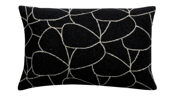 Coussin à Motifs écru Et Noir 40 X 65 Cm LYS boutique en ligne 3