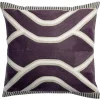 Achat Coussin Brodé Ethnique Violet Raisin 45 X 45 Cm YELO 8