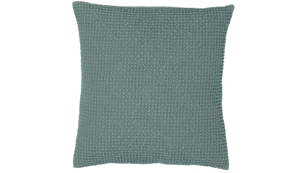 Coussin En Coton Vert Sauge 45 X 45 Cm YAM en ligne officielle 1