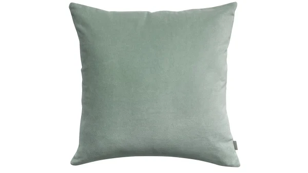 vente à bas prix Coussin En Velours Bleu Clair 45 X 45 Cm VELUTO 1