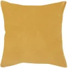 achetez pas cher Coussin En Velours Jaune 45 X 45 Cm VELUTO 8