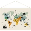 Kakemono Enfant Carte Du Monde L90 X L60 Cm MAPY REMISE allant 8