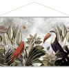 Kakemono Jungle L150 X L100 Cm PASSARO soldes en ligne 19