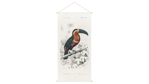 Neuve avec étiquette Kakemono Toucan L65 X L130 Cm TOUCAN 1