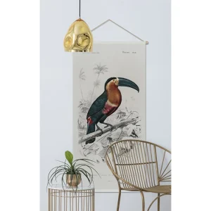 Neuve avec étiquette Kakemono Toucan L65 X L130 Cm TOUCAN 7