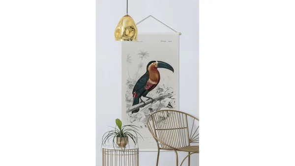 Neuve avec étiquette Kakemono Toucan L65 X L130 Cm TOUCAN 3