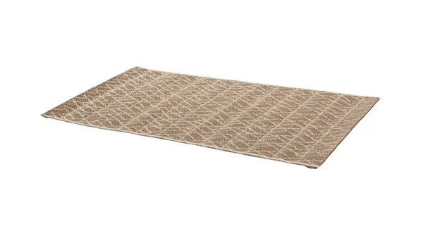 Tapis à Motifs Beige Naturel L60 X L110 Cm MADA guranteed de qualité 3