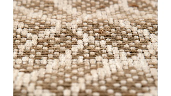 Tapis à Motifs Beige Naturel L60 X L110 Cm MADA guranteed de qualité 4