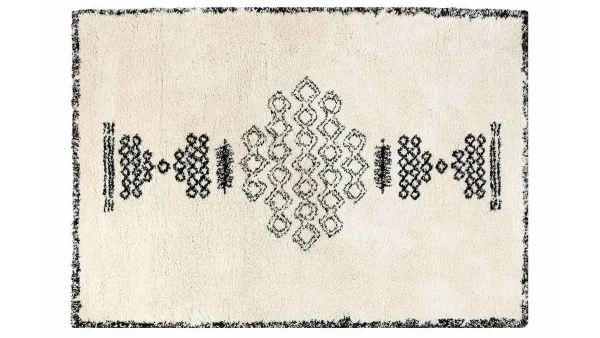 Tapis Berbère Noir Et Blanc 200 X 290 Cm OYO mode 1