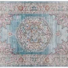 beauté Tapis Bleu à Motif Multicolore 160 X 230 Cm TAET 16