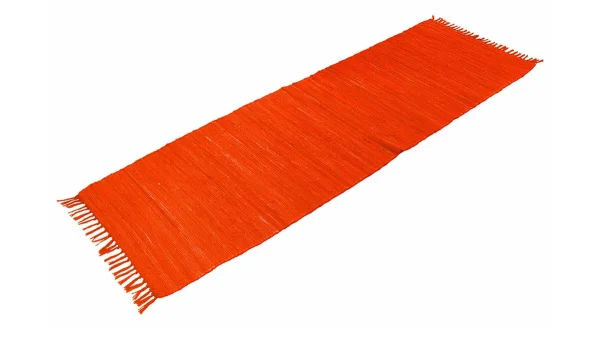 Tapis De Couloir Coloris Orange 60 X 200 Cm AUBAGNE vente en ligne 3