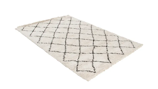 Authenticité garantie Tapis / Descente De Lit Style Berbère écru 60 X 120 Cm ZELIA 3